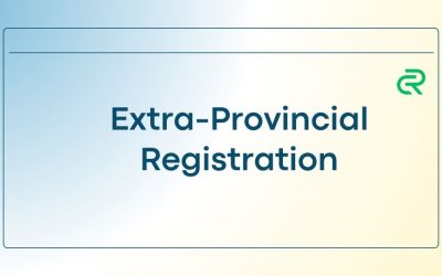 What is Extra Provincial Registration in Canada