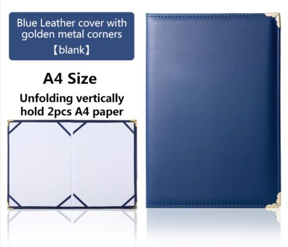 Share Certificate Folder two sided